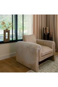 RICHMOND fotel SANDRO beżowy - Richmond Interiors